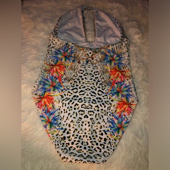 VENUS Leopard Floral One Piece Swimsuit - Picture 10 of 13